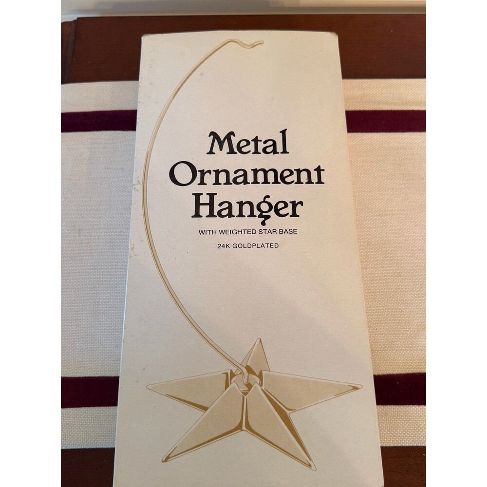 Department 56 Metal Ornament Hanger Weighted Star Base